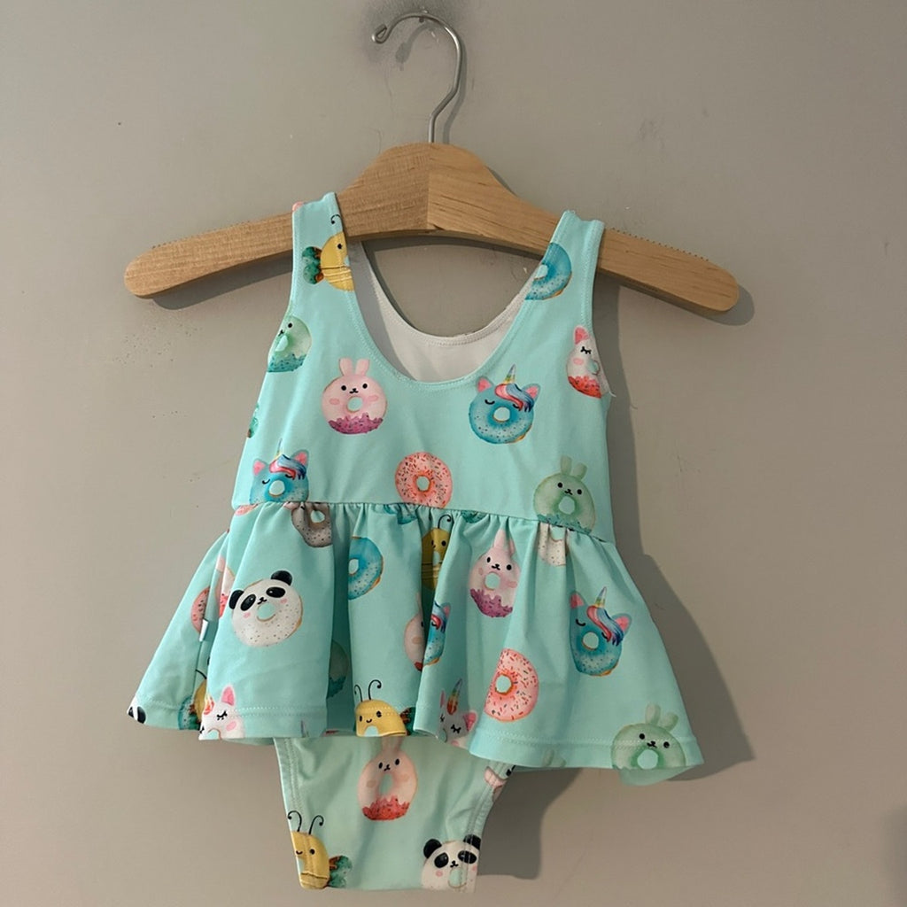 posh peanut donut swimsuit 12-18M