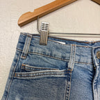 zara mom jean shorts 11-12Y