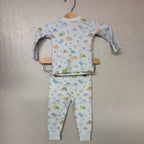 kissy kissy dinosaur pajama set