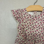 zara ruffle floral dress 6Y