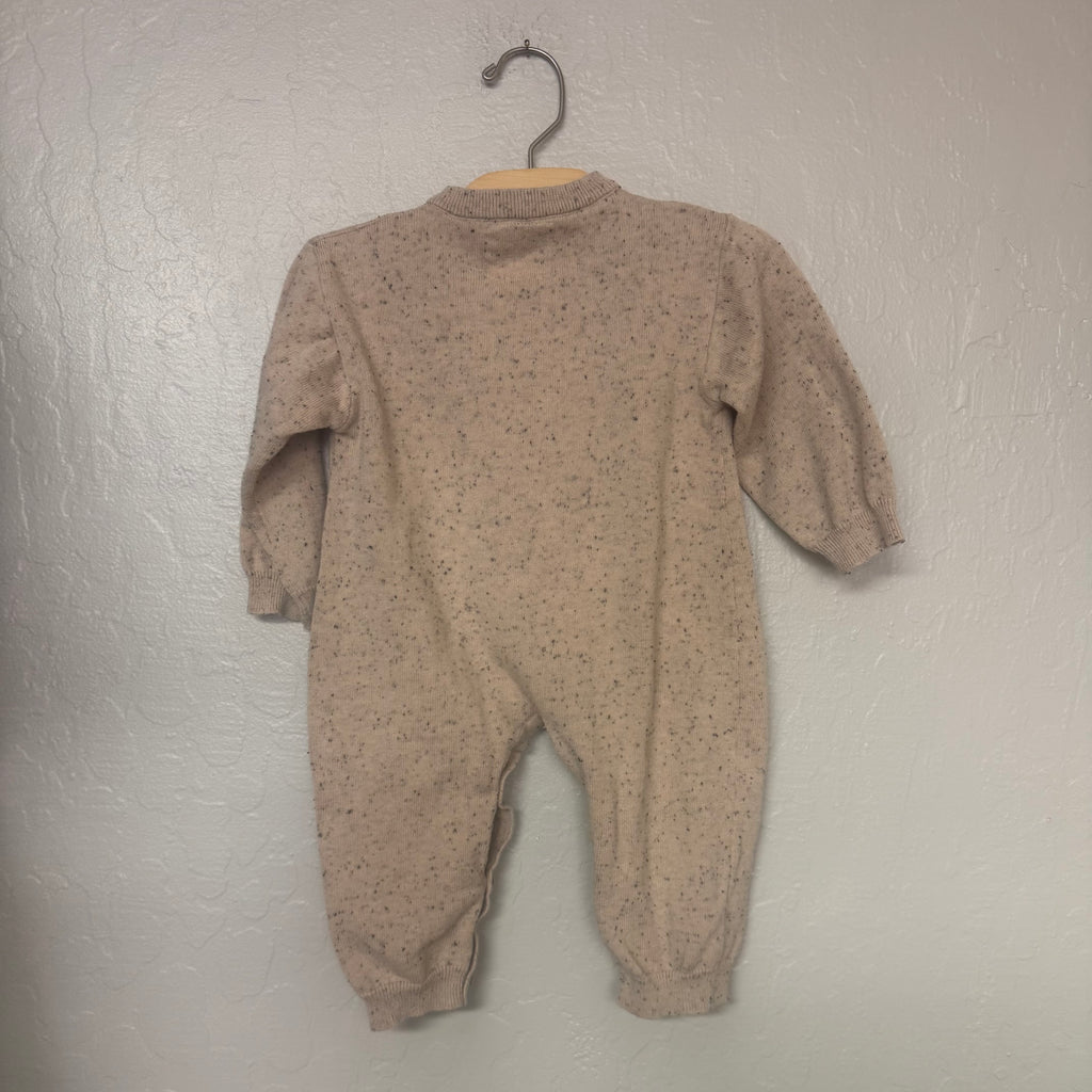 earthe brown romper 6-12M