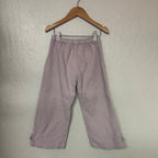 zara girls purple muslin pants 5Y