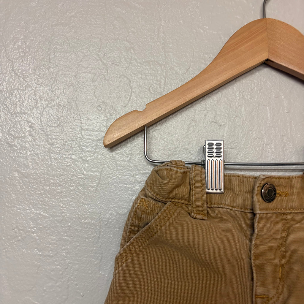 baby gap boys tan chino cutoff short 18-24M