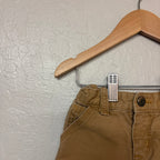 baby gap boys tan chino cutoff short 18-24M