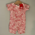 winter weather factory girls' pink romper 12M