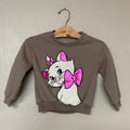 baby gap x disney brown girls' sweatshirt 3Y