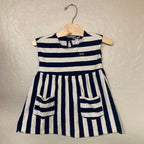 vineyard vines striped dress 2Y