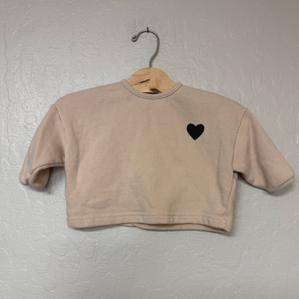 lindo girls neutral sweatshirt 3Y