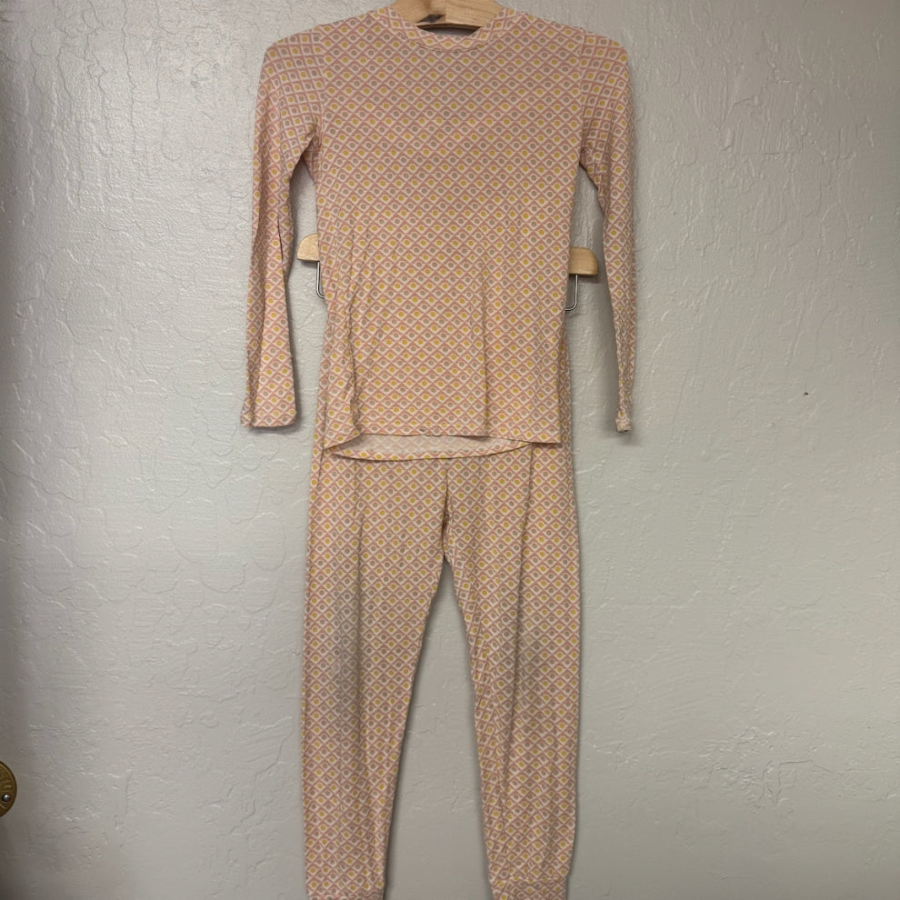 eberjey girls pink pajamas 6Y