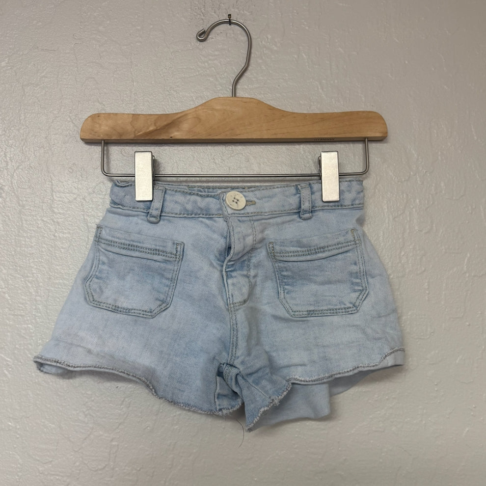 zara girls denim shorts 3-4Y