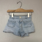 zara girls denim shorts 3-4Y