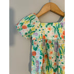 cat & jack floral romper 12M