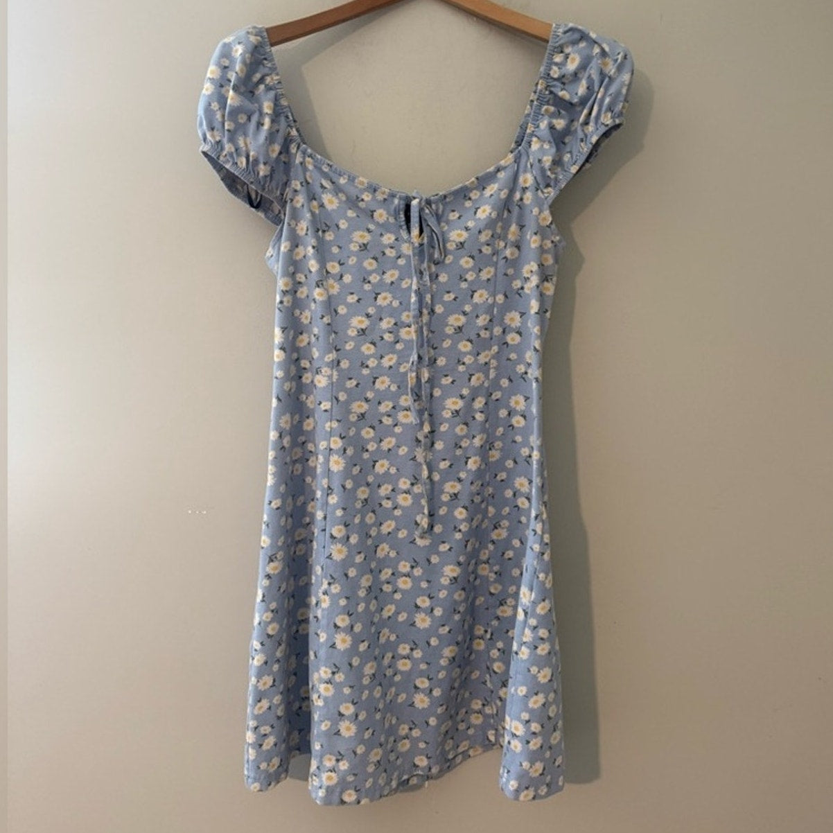 brandy melville blue floral dress