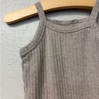 kate quinn neutral organic cotton singlet 6-12M