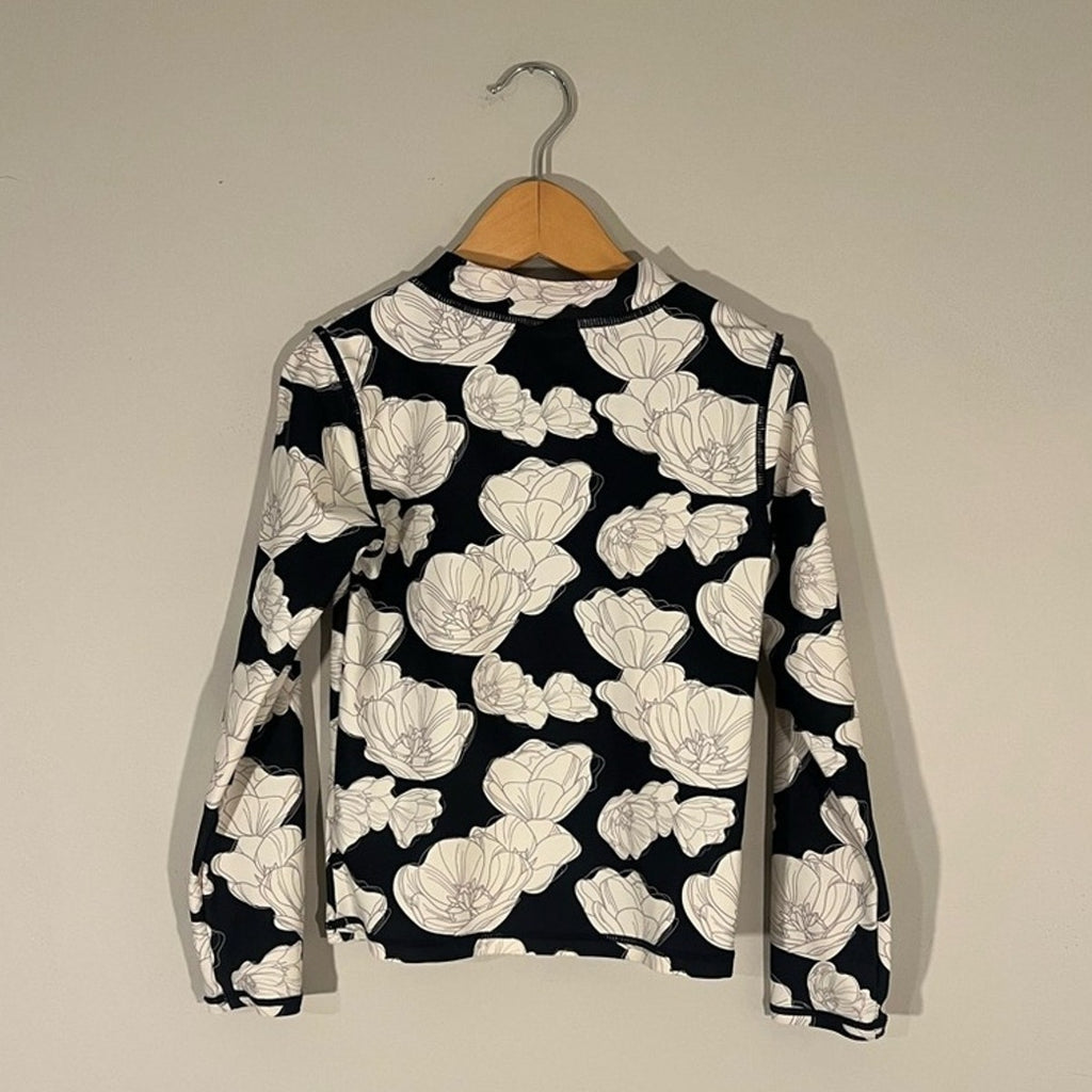 rufflebutts girls' swim rashguard 6Y