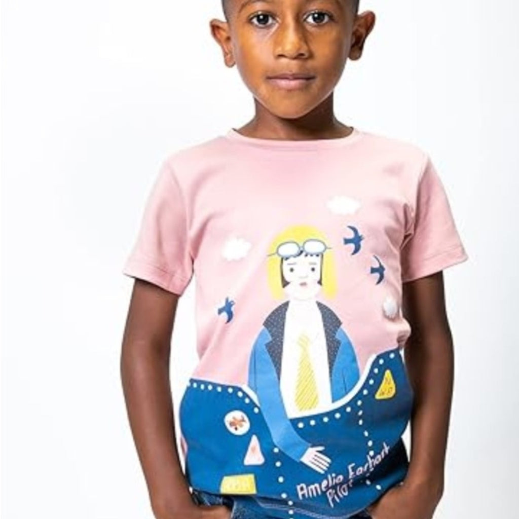 maisonette piccolina amelia earhart tee 6Y
