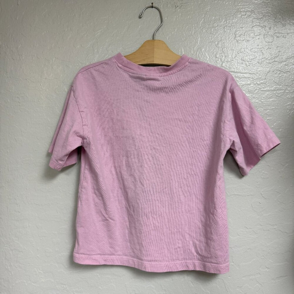 zara nirvana pink tee 8-9Y