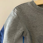 hanna andersson boys' gray sweatshirt 3Y