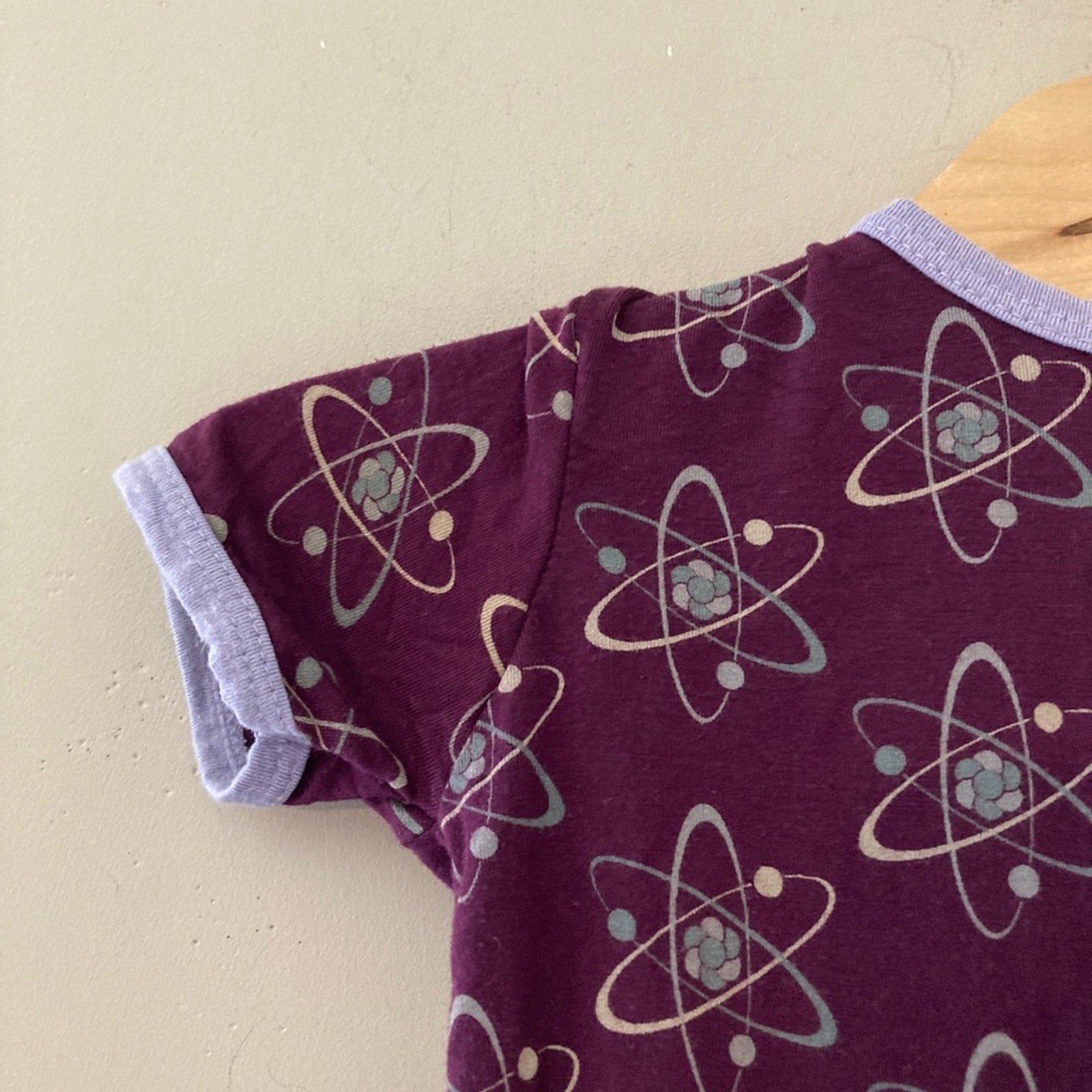 kickee pants purple atom pajamas 4T