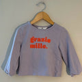 h&m girls' pullover grazie mille 2-4Y