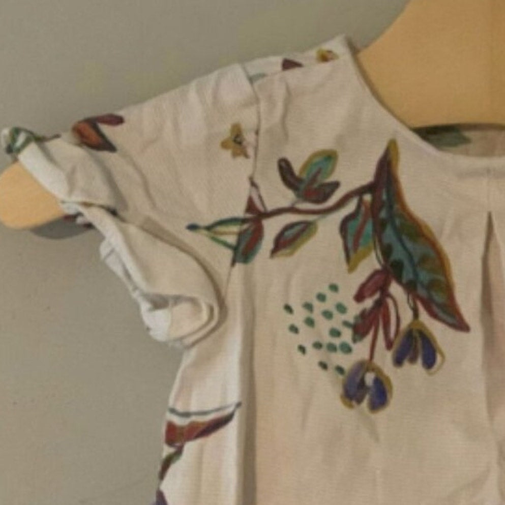 zara baby girl floral dress 3-6M