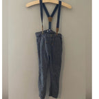 h&m boys' suspender pants 2-3Y