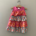 hanna andersson‎ pink floral blouse 8Y