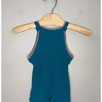old navy blue ribbed girls' tank 3Y