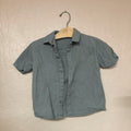 Zara Teal Boys Button-Down Shirt 3Y