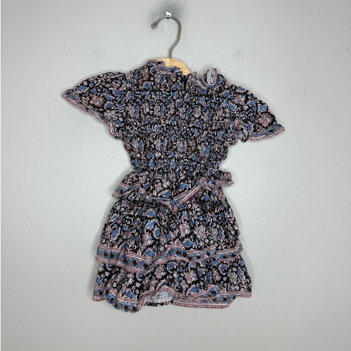 tuckernuck floral smocked dress 2Y