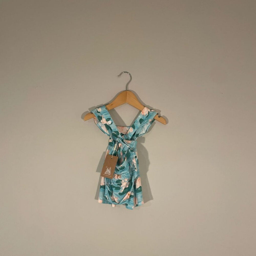 angel dear girls' waterlily bamboo set 3-6M NWT