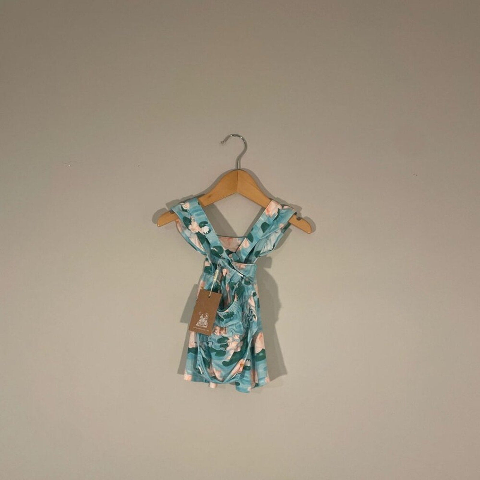 angel dear girls' waterlily bamboo set 3-6M NWT