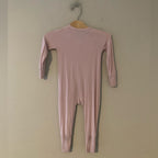 in my jammers girls' pink footie 12-18M