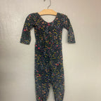 alice + ames girls' floral jumpsuit 4Y