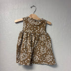 jamie kay neutral floral print dress 2Y