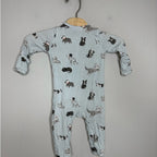 angel dear bamboo dog footie 0-3M