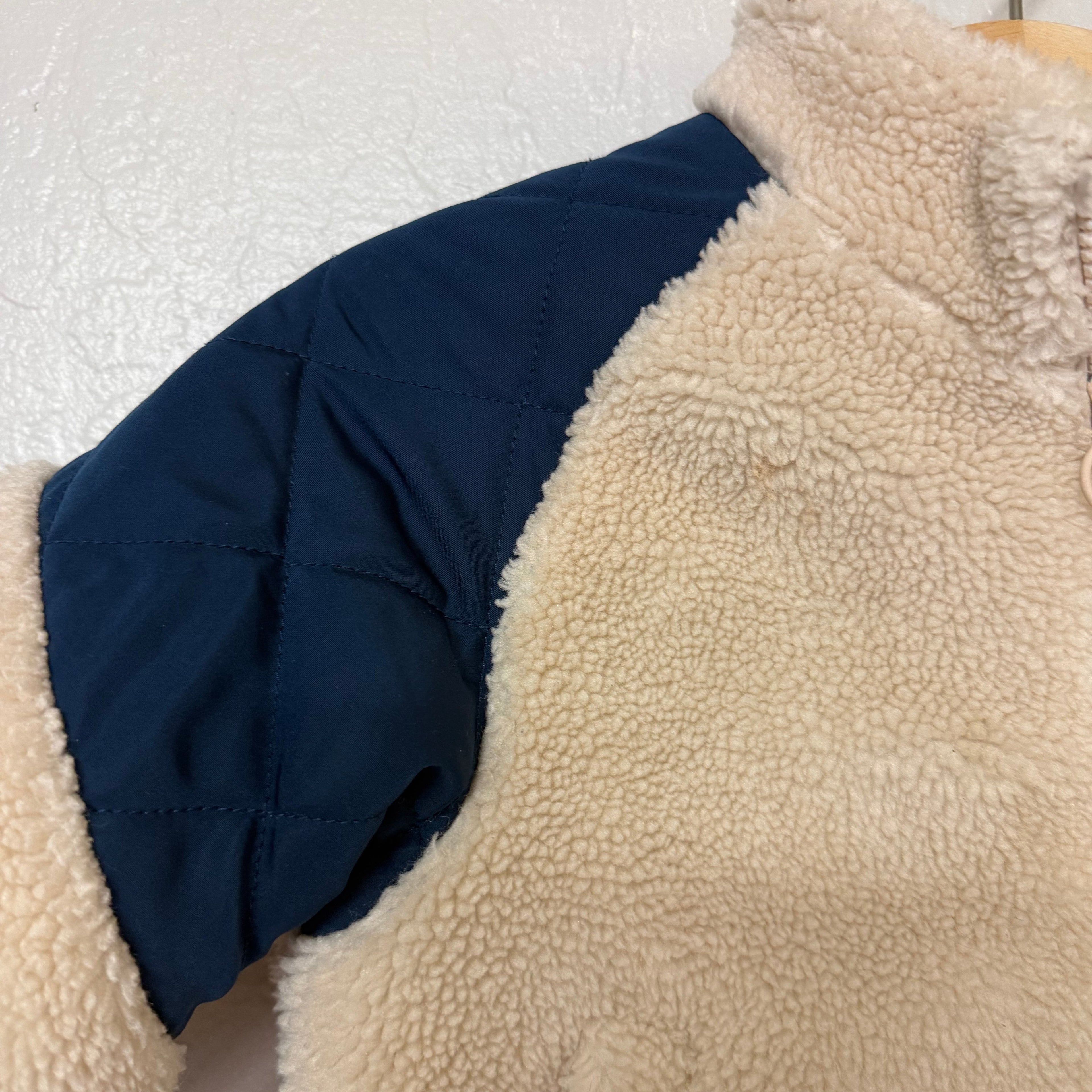 zara cream jacket 18-24M