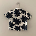 zara boys' black and white shirt 1.5Y