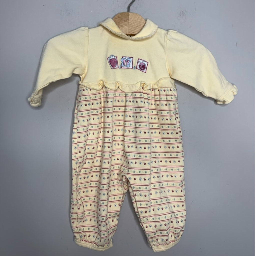 vintage honors baby 1980s romper 3-6M