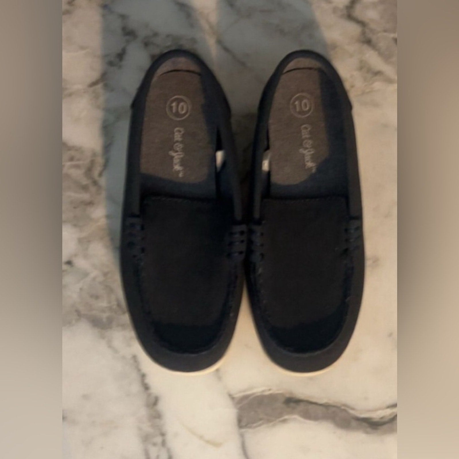 cat & jack boys' loafers 10c
