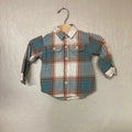 tea collection plaid shirt 12-18M