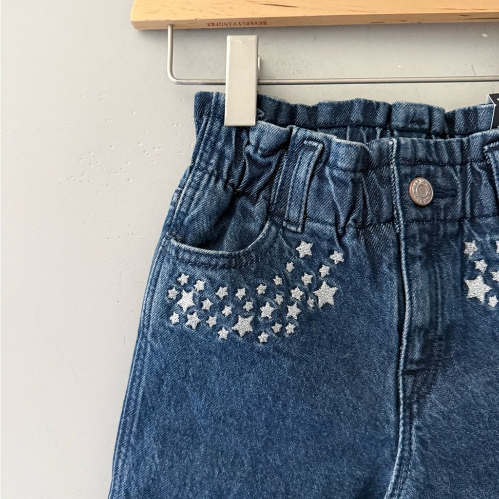 baby gap girls' jeans 2T stars NWT