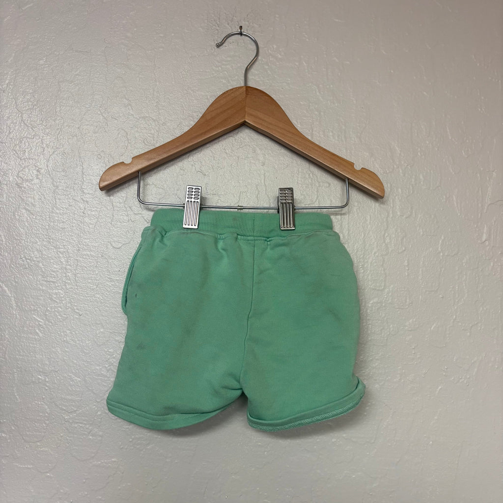 bums and roses light green shorts 3T