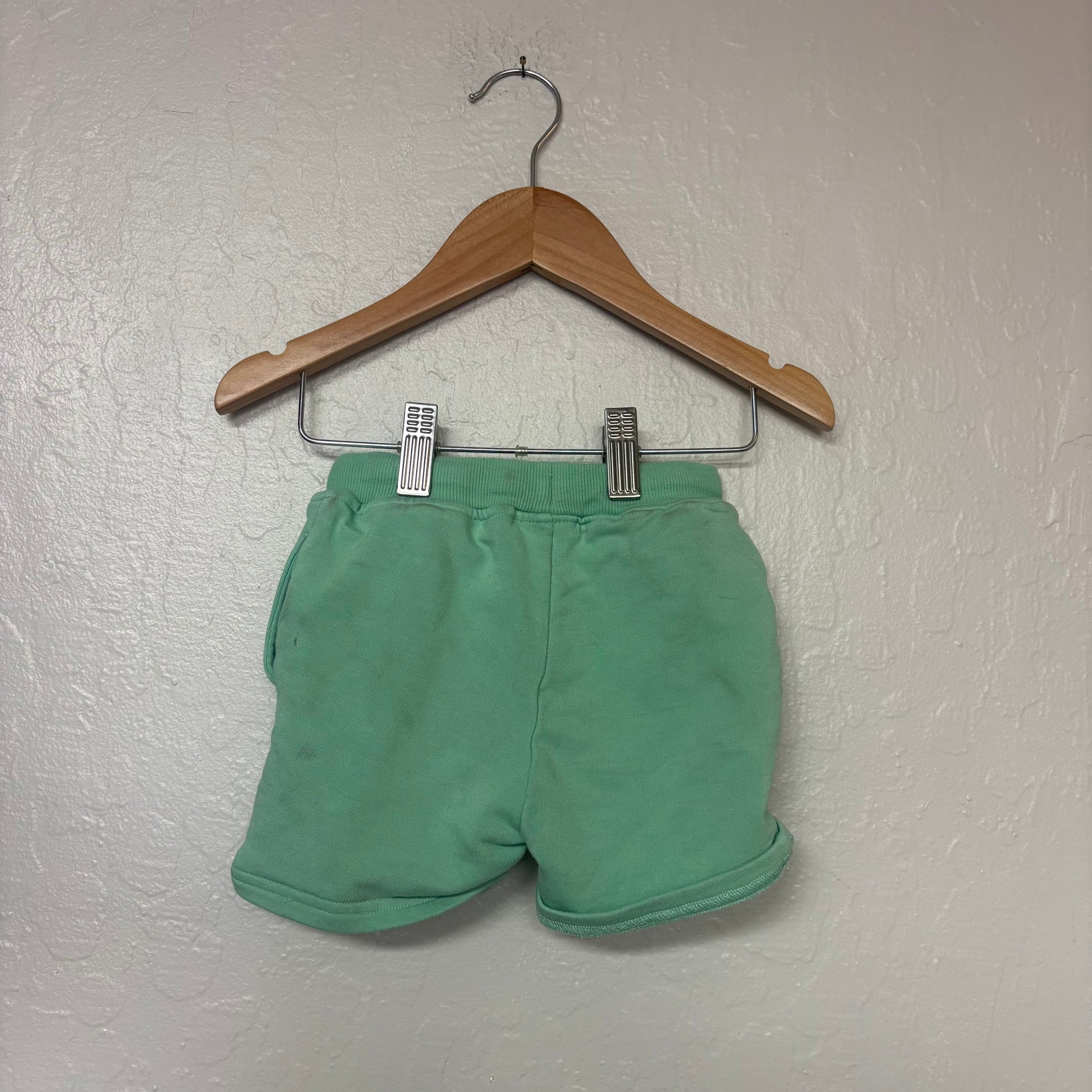 bums and roses light green shorts 3T