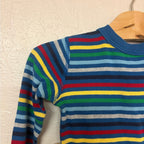 hanna andersson colorful pajama set 5Y