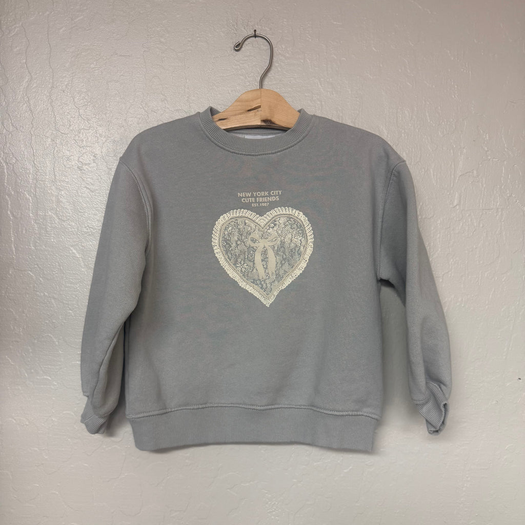 zara new york city sweatshirt 8-9Y