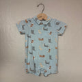 angel dear blue dog shortie 12-18M