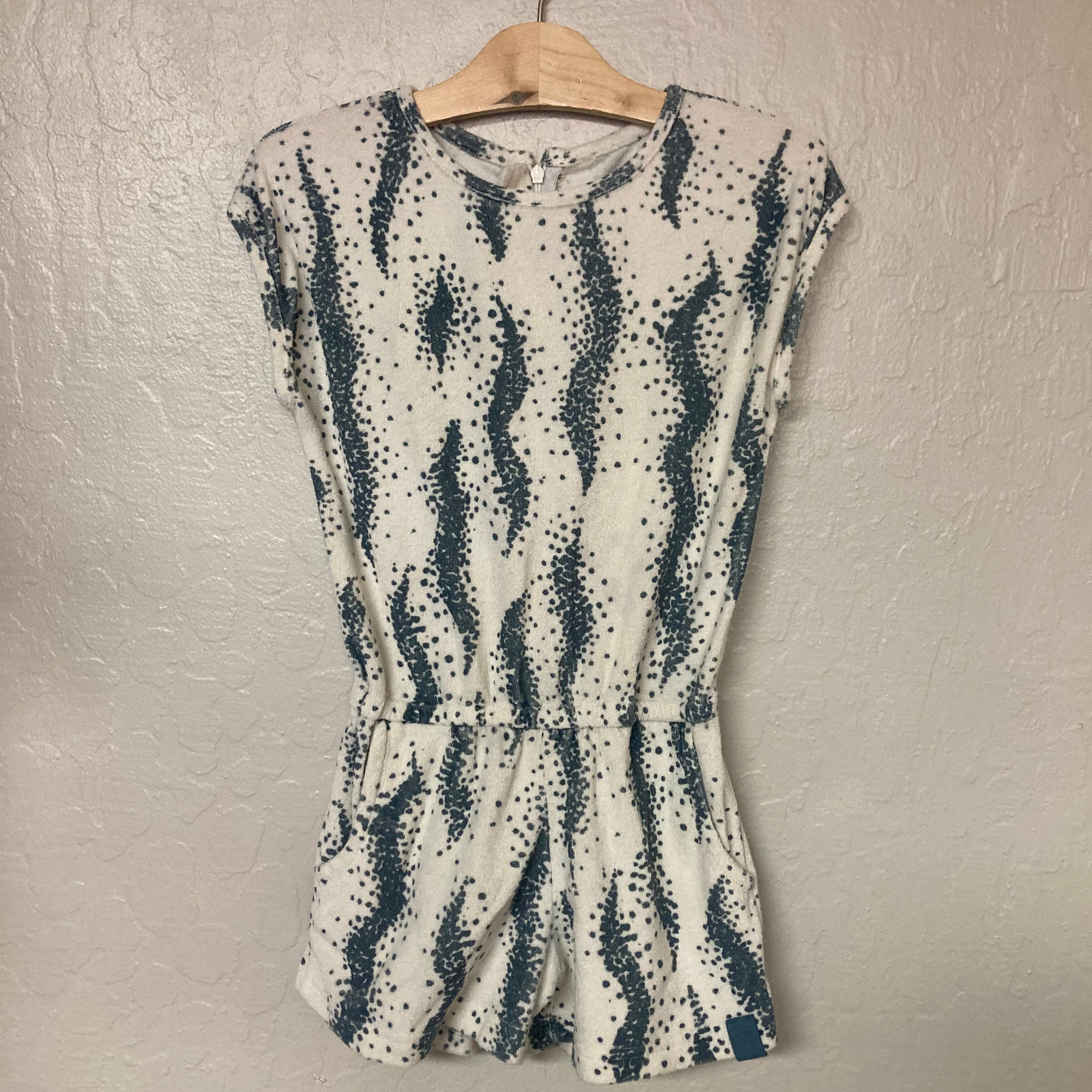 omamimini blue romper 6x