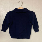 baby gap boys' navy blue cardigan 18-24M