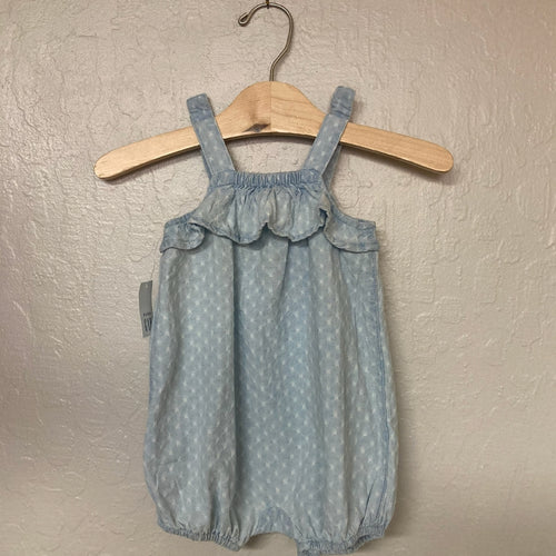 Baby Gap Blue Girls Romper 3-6M